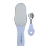 Aerosoles Double-Sided Foot File with Foot Scraper - Stainless Steel
