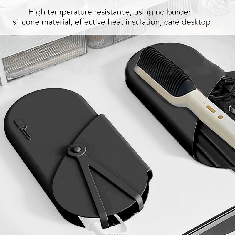 Silicone Heat Resistant Mat Pouch with Hanging Hole Portable Travel