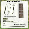2pcs Hunting Climbing Stick Replacement Straps, Heavy Duty Treestand Stabilizer