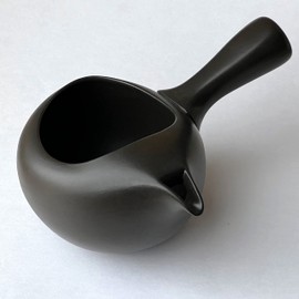 Landscape.com Tokoname Ware Teapot Without Lid, Black 13.5 fl oz (400 ml), Made in Japan