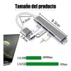 Adaptador Usb Multi Usb Conector Usb Hub Adaptador 4 En