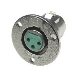 Switchcraft/conxall Connector, XLR, Jack, 3 Position - C3F