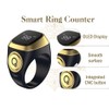 Abiyou Tasbih Counter Smart Ring, Digital Electronic Smart Ring Counter,