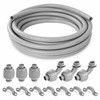 (1/2" Dia * 25 Feet) Yariwiz Flexible Electrical Conduit Liquid