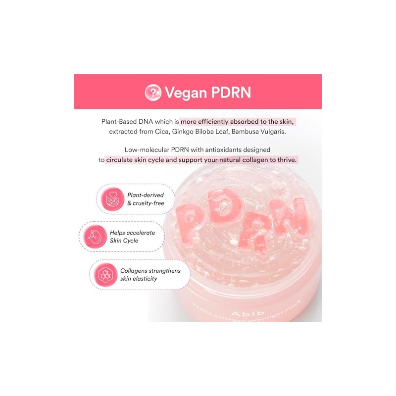 Abib PDRN Collagen Overnight Face Mask Firming Jelly 2.7 fl