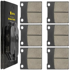 Caltric Brake Pads for Suzuki GS550 Gs 550 1983 1984 1985 1986 Front Rear Brakes