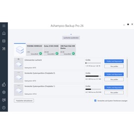 Backup Pro 16 - 3 USER - Datensicherung, Backup, Unbegrenzte Laufzeit - kompatibel mit Windows 11,10
