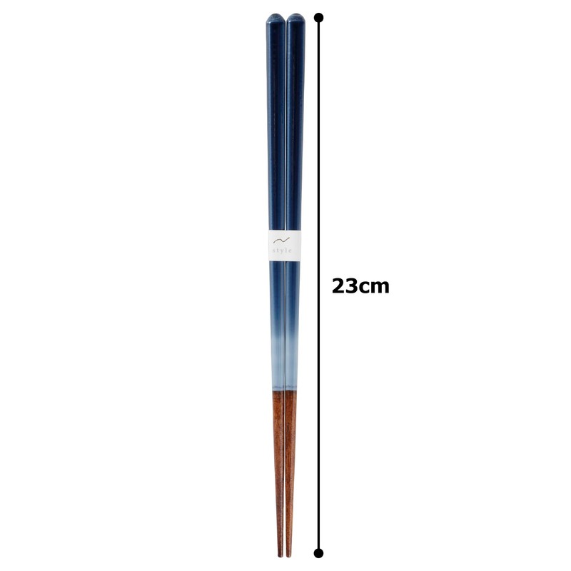 Aoba Symphony 245391 Chopsticks, Blue, 9.1 inches (23.0 cm), Dishwasher