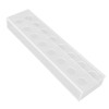 Rectangular Floral Centerpiece Clear Acrylic Flower Vase for Dining Table