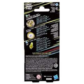 Beyblade X Lance Knight 3-60LF Booster Pack Set with Takara Tomy Attack Type Top, Battling Tops Game Toys, Ages 8+