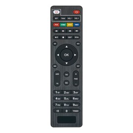 ALLIMITY Remote Control Compatible with Sp@cedigital Tenko Ubisheng Digital TV Decoder T2-200HD TK-1021HD U3-MINI