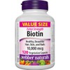 Webber Naturals Extra Strength Biotin 10,000mcg, 45 Vegetarian Capsules