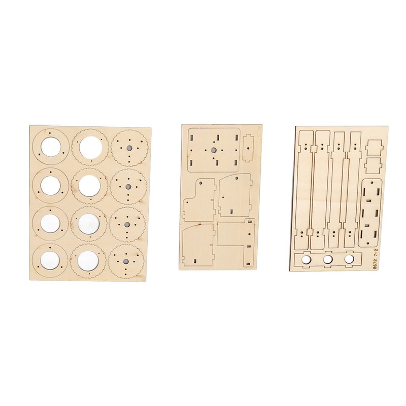 Wooden Hydraulic Excavator DIY Manual Detachable Educational Stimulation Hydraulic Excavator