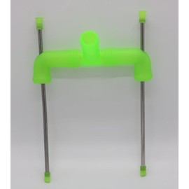 longpartner combo beer snorkel dispenser for bottles with adapter fit for beer bottle glasses two bottles drinking way for party gift father day