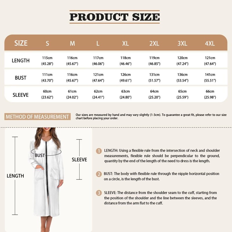 ZIATUBLES Cartoon Cat Pink Print Women Nightgowns Zipper Front Robes