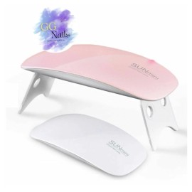 ggnails612 Nail Lamp LED Light Potable Mini UV LED Lamp Nail Dryer Gel 6W