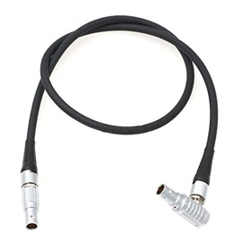 ZBLZGP Nucleus M 7 Pin Follow Focus Motor Connection Cable Daisy Chained to 7 Pin for Tilta (Straight Angle, 7 Pin)