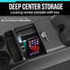 Moblorg Center Console for Minivans, SUVs, Middle Van Console, Extra