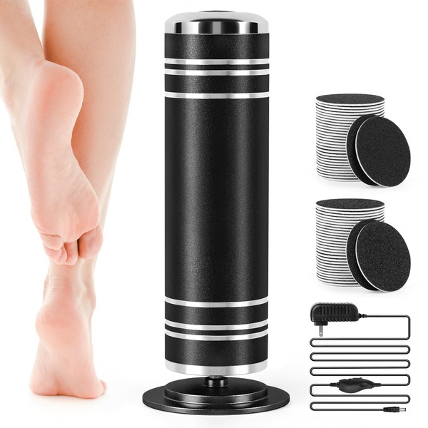 Electric Foot File Callus Remover: Adjustable Speed Feet File Grinder