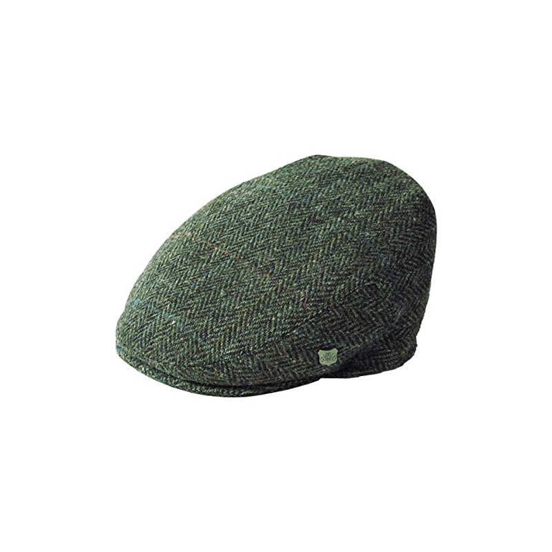 Failsworth Millinery Stornoway Harris Tweed Flat Cap (Latest Version) in