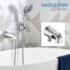 PROOX All Metal Tub Spout with Diverter Brushed Nickel, Diverter