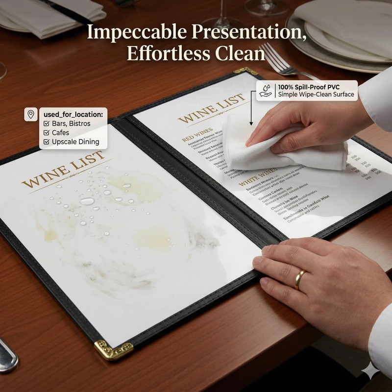 Menu Covers 8.5 x 11 Inch – 3 Pages 6