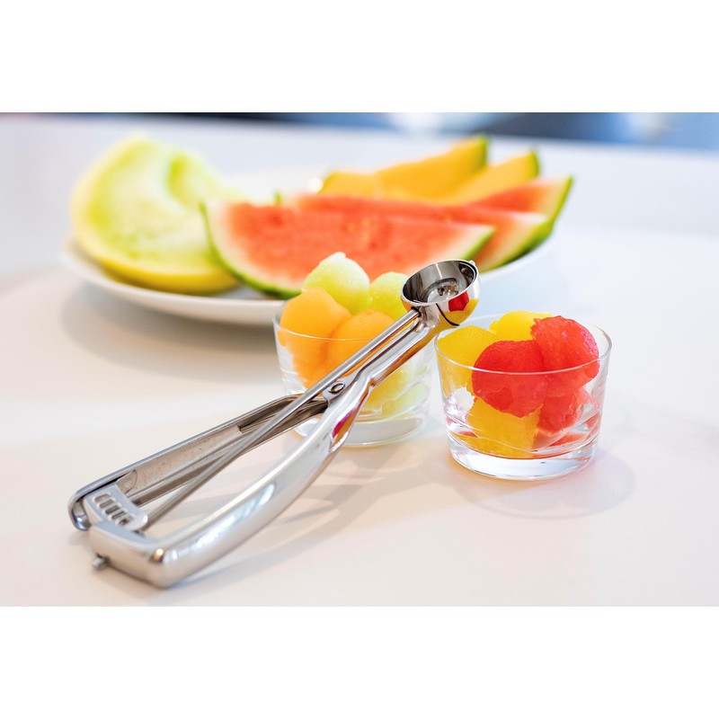 Jenaluca Mini Cookie Scoop & Melon Baller - 18/8 Stainless