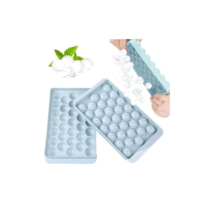 ecomlab Molde De Mini Esferas De Hielo Fino, Bandeja Para