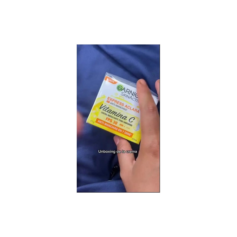 Garnier Express Aclara crema vitamina C 50 ml