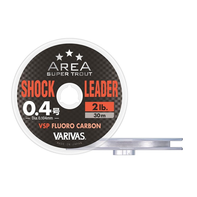 VARIVAS Super Trout Area Shock Leader VSP Fluoro 30m Natural