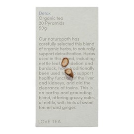 Love Tea Detox Pyramid Tea Bags, 20 Tea Bags