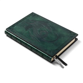 ZXHQ Luxury Diary with Lock, 180° Flat Design, A5 Notebook for Adults, Men, Women, Girls, 220 Pages 120gsm Paper, Size A5 (15.9 × 21.5 cm), Dark Green