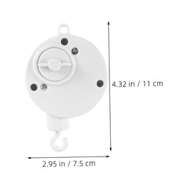 Abaodam Boy Girl Bed Decoration Musical Box Toy Crib Accessory Crib Mobile Musical Bell for