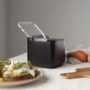 KOOK TIME Salt Jar with Lid, Salt Container for Kitchen,