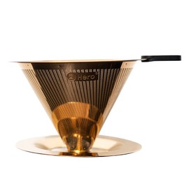 HERO Goldcup Paperless Coffee Dripper V60 Metal Filter Hand Drip Pour Over 300 Mesh Size 01