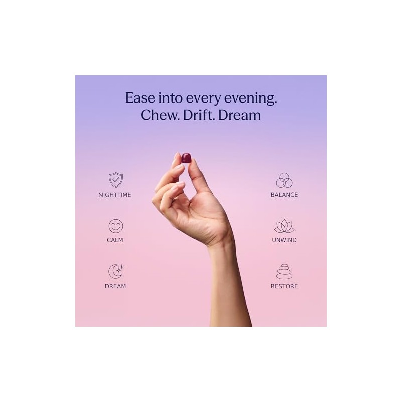 Trip Dream Gummies Pomegranate & Blueberry | Night-Time Magnesium Supplements