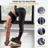 TEMI Slant Board for Calf-Stretching - Wooden Incline Wedge Stretcher