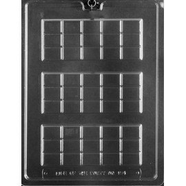 Grandmama's Goodies AO154 Break Apart Chocolate Candy Soap Mold with Exclusive Molding Instructions