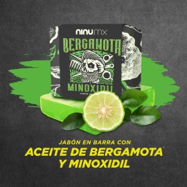 Jabon Bergamota Barba Bigote Estimula Crecimiento Ninu 100 G