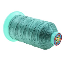 Mandala Crafts Bonded Nylon Thread Aquamarine Heavy Duty Sewing Threads - 800 YDs Size 277 840D T270 Tex 270 Thread for Leather Jeans Weaving Outdoor Marine Upholstery Threads
