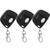 Kingdder 3 Pcs 8 Dip Switch 310mhz Garage Door Remote
