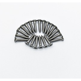 200pcs Qrity M4 Stainless Steel Self Tapping Screws Phillips Flat Head Srews DIY Woodworking Screws (100PCS M4 x 16mm, 100PCS M4 x 20mm)