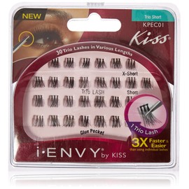 Kiss Envy Trio Short 30 Lashes