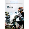 FreedConn FX Motorcycle Helmet Bluetooth Headset, 2-10 Riders Motorbike Intercom