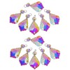 7 Designs of 12 Aurora Borealis AB Iridescent Prisms Chandelier