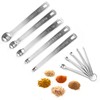 10Pcs Small Measuring Spoons Stainless Steel Mini Measuring Spoons Tad