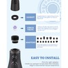 Kitchen Faucet Replacement Spray Head - with 15 Adapters, Pull