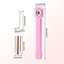 Lyreh Katzenauge Magnet, Einschließlich 3-in-1-Cat-Eye-Nagelmagnetwerkzeug und 3 Y-Förmigen Führungsstäben und 3 Zylindrischen Magneten für den Heim Salongebrauch