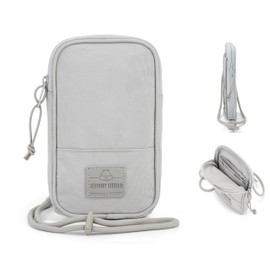 Johnny Urban Small Josh Shoulder Bag, Messenger Bag for Men and Women, Made from Recycled PET Bottles for Leisure and Festivals, Chest Bag, Crossbody Bag, Water-Resistant, grey