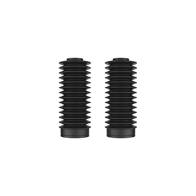 CUFFIE A SOFFIETTO PER FORCELLA 220x30 NERE